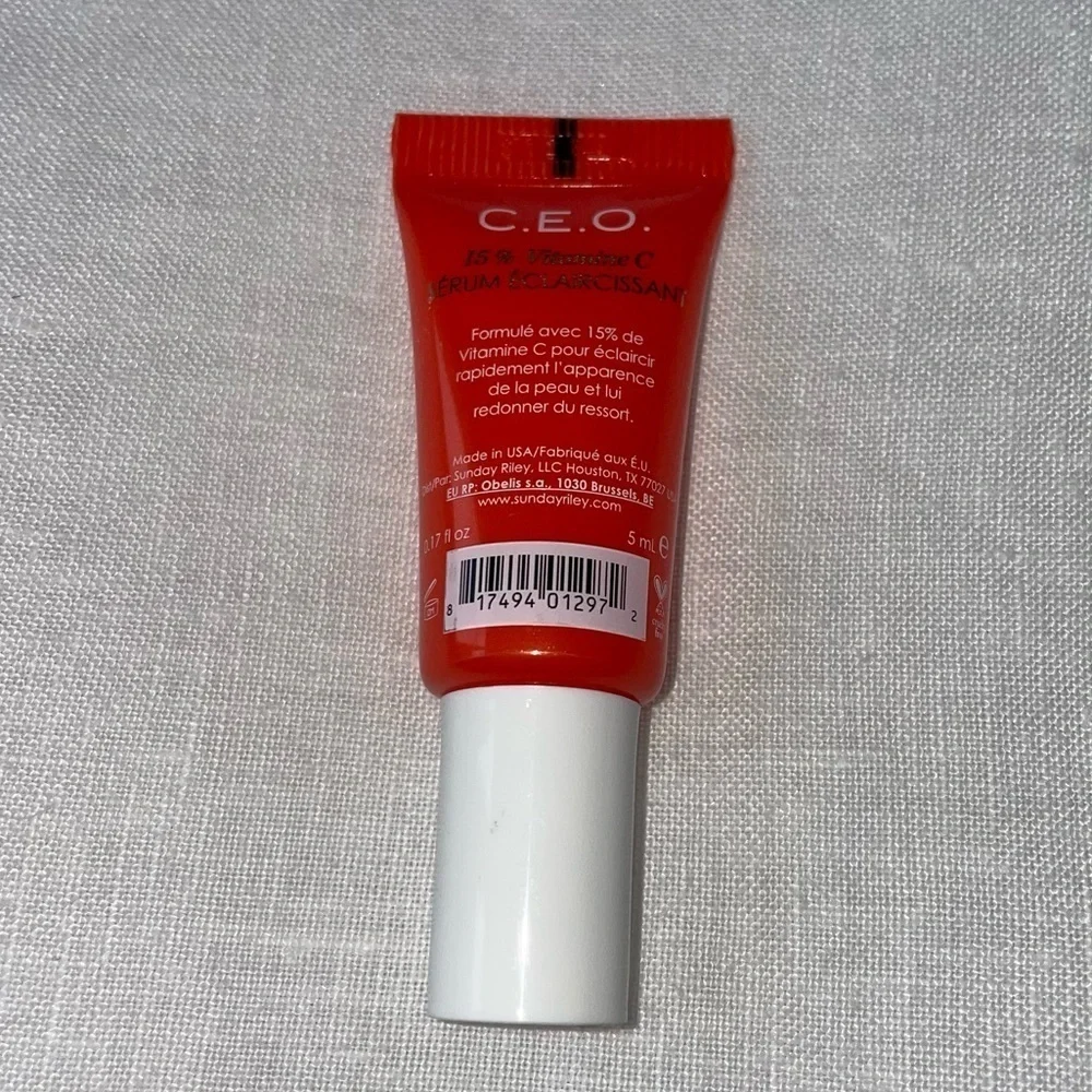 Sunday Riley CEO Vitamin C Serum sample